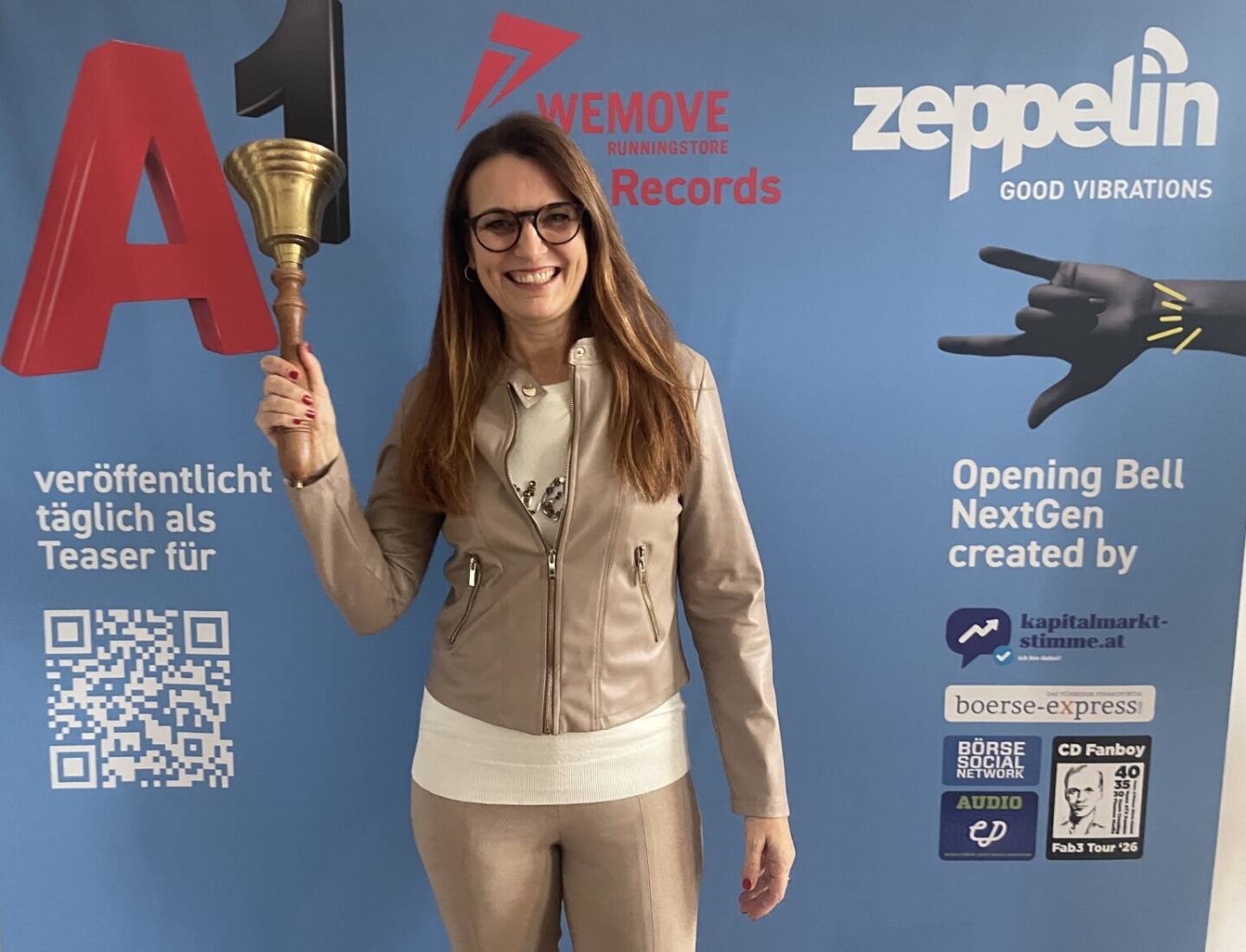 Daniela Herneth l&auml;utet die Opening Bell f&uuml;r Freitag. Ein Podcast mit der ehemaligen Marketingchefin des Austria Center Vienna ist heute live gegangen - https://audio-cd.at/page/podcast/8373/ - und am 14.3. findet dort unter http://www.boersentag.at statt