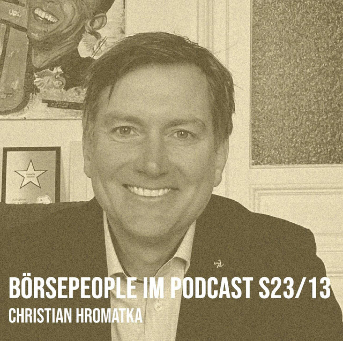 https://open.spotify.com/episode/52TR0Iy8mNegY8sXDcK3oR
B&ouml;rsepeople im Podcast S23/13: Christian Hromatka - <p>Christian Hromatka ist ehemaliger Radiomoderator bzw. langj&auml;hriger Pressesprecher und Kommunikationschef der Erste Group. Wir kennen uns lange und ich gebe dazu, das mit dem Radiomoderator bei u.a. NRJ wusste ich nicht, dementsprechend viele Fragen gibt es von mir Audio-Fan. Parallel dazu werkte Christian als Project Director f&uuml;r Siemens, um dann wenige Monate vor Lehman bei der Erste Bank anzudocken. Wir sprechen &uuml;ber eine tolle Karriere, die zuletzt in der Group die Funktion Head of Corporate Communications & Sponsoring, Konzernsprecher bedeutete und zahlreiche Preise brachte: 5x en suite Unternehmenssprecher des Jahres, 2x Staatspreis PR und 1x WebAd Gold. Es geht auch um Andreas Treichl, Elisabeth Bleyleben-Koren, Bernd Spalt, Willi Cernko, Peter Bosek und Maximilian Clary und Aldringen sowie George und #glaubandich. Seit wenigen Tagen ist Christian selbstst&auml;ndig, dies einerseits Unlimited mit Bernhard Krumpel und Stephan Scoppetta und andererseits via Hromatka Rocks sowie einer T&auml;tigkeit f&uuml;r die Webster University. Und es geht auch noch um Scratches, Spanisch und Sport.<br>
<br>
<a href=https://www.hromatkarocks.com target=_blank>https://www.hromatkarocks.com</a><br>
<a href=https://ucom.at target=_blank>https://ucom.at</a><br>
B&ouml;rsepeople Bernhard Krumpel: <a href=https://audio-cd.at/page/podcast/4265/ target=_blank>https://audio-cd.at/page/podcast/4265/</a><br>
B&ouml;rsepeople Stefan Scoppetta: <a href=https://audio-cd.at/page/podcast/4018 target=_blank>https://audio-cd.at/page/podcast/4018</a><br>
<br>
About: Die Serie B&ouml;rsepeople des Podcasters Christian Drastil, der im Q4/24 in Frankfurt als Finfluencer & Finanznetworker #1 Austria ausgezeichnet wurde, findet im Rahmen von <a href=http://www.audio-cd.at target=_blank>http://www.audio-cd.at</a> und dem Podcast Audio-CD.at Indie Podcasts statt. Es handelt sich dabei um typische Personality- und Werdegang-Gespr&auml;che. Die Season 23 umfasst jahreszahlbezogen unter dem Motto &bdquo;26 B&ouml;rsepeople&ldquo; 26 Talks. Presenter der Season 23 ist die 3Banken Generali Investment Gesellschaft <a href=http://www.3bg.at target=_blank>http://www.3bg.at.</a> Welcher der meistgeh&ouml;rte B&ouml;rsepeople Podcast ist, sieht man unter <a href=http://www.audio-cd.at/people target=_blank>http://www.audio-cd.at/people.</a> Der Zwischenstand des laufenden Rankings ist tagesaktuell um 12 Uhr aktualisiert.<br>
<br>
Bewertungen bei Apple (oder auch Spotify) machen mir Freude: <a href=http://www.audio-cd.at/spotify target=_blank>http://www.audio-cd.at/spotify</a> , <a href=http://www.audio-cd.at/apple target=_blank>http://www.audio-cd.at/apple</a> .<br>
</p>