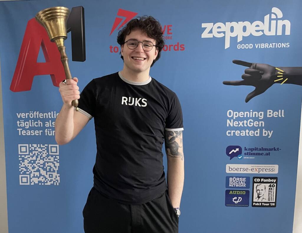 Matteo Rosoli läutet die Opening Bell für Mittwoch. Der CEO & Co-Founder des Wiener KI-Spezialisten Newsrooms schliesst ein späteres IPO nicht aus (11.02.2026) 