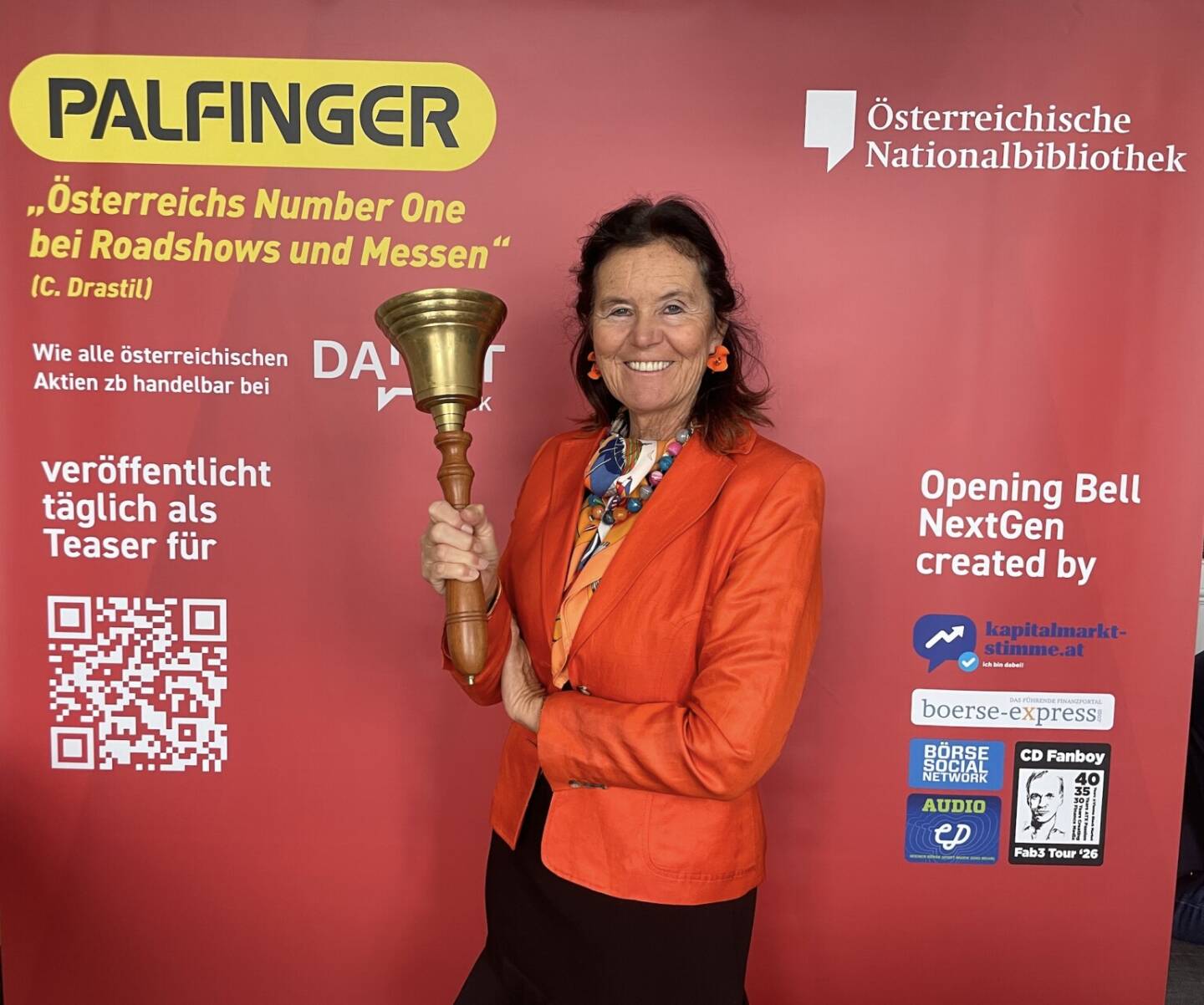 Christine Catasta l&auml;utet die Opening Bell f&uuml;r Dienstag. Die Aufsichtsr&auml;tin von u.a. Erste Group und OMV Petrom er&ouml;ffnet damit die 2. Season des Opening Bell Comebacks