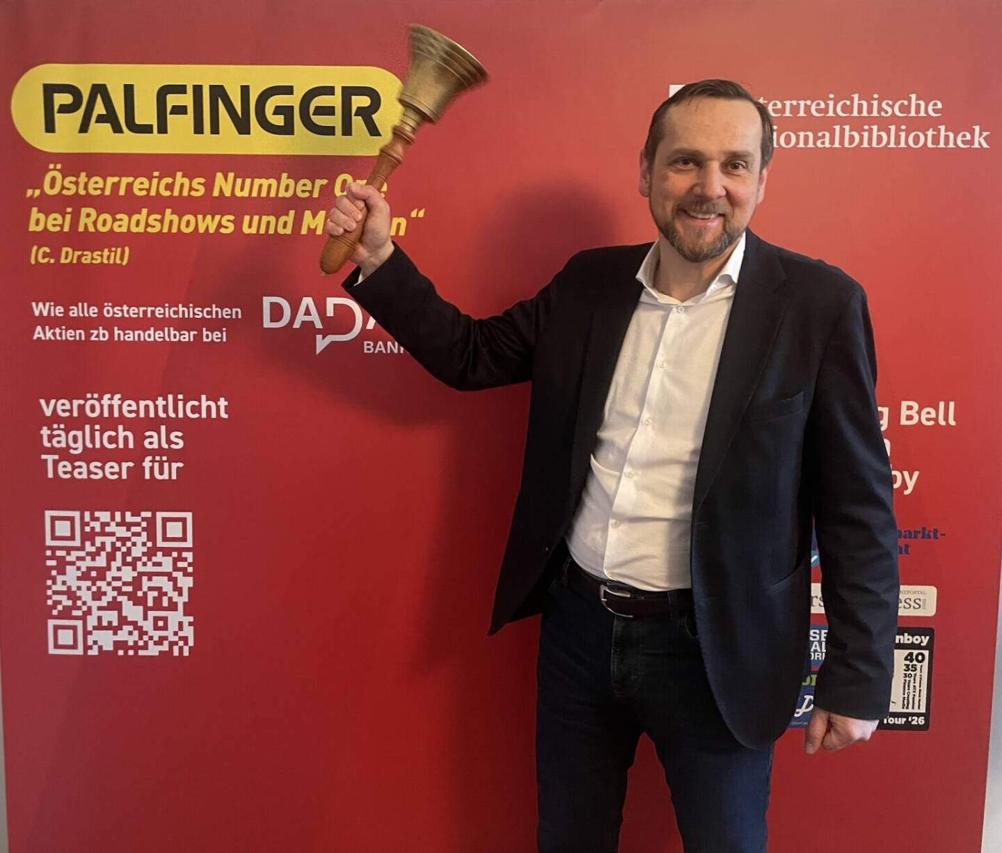 Peter Thier l&auml;utet die Opening Bell f&uuml;r Mittwoch. Der Kommunikations-Chef der &Ouml;BB lieferte heute in der B&ouml;rsepeople Serie Teil 1 einer zweiteiligen Deadline