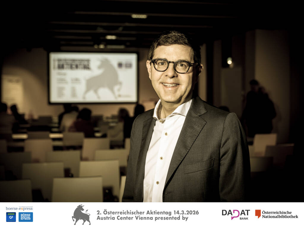 Stefan Marin, IR Frequentis, Bild: Martina Draper für kapitalmarkt-stimme.at (16.03.2026) 