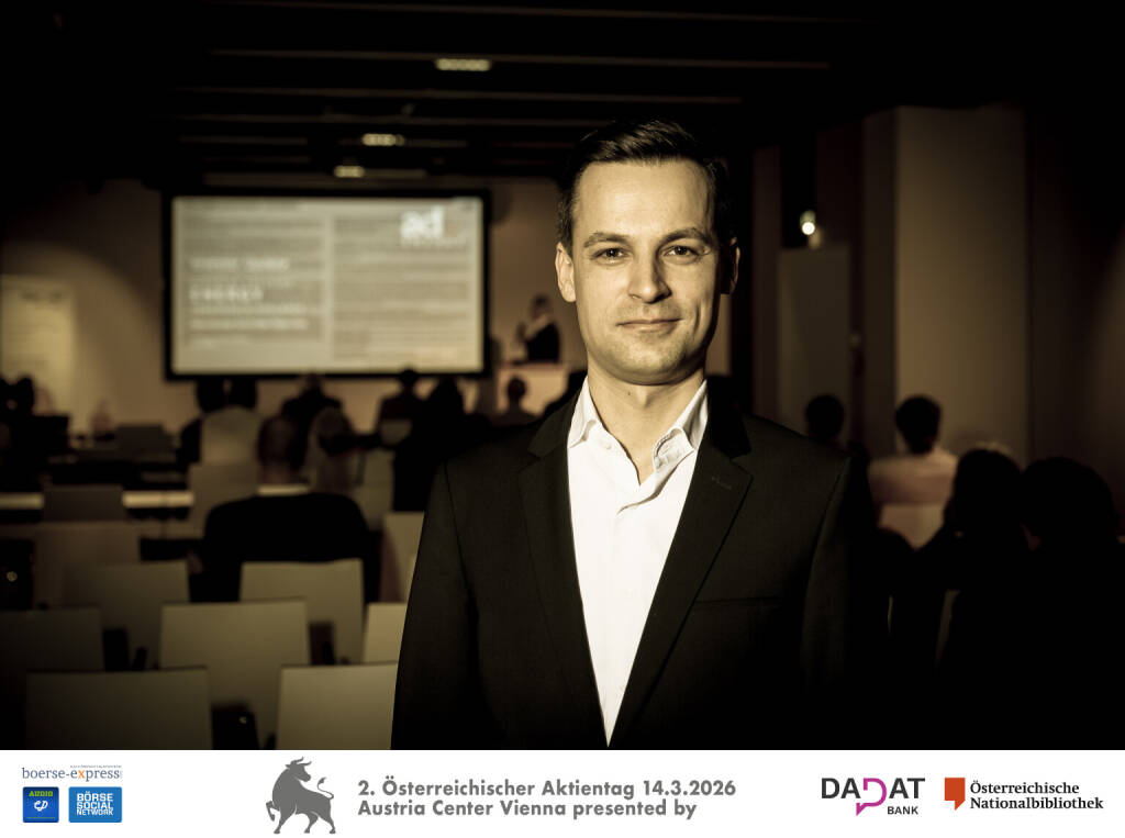 Marco Reiter, IR Strabag, Bild: Martina Draper für kapitalmarkt-stimme.at (16.03.2026) 