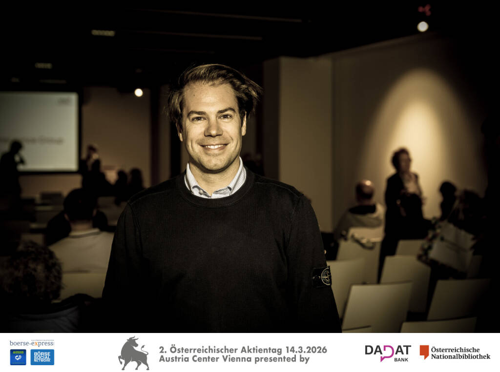 Christoph Rainer, IR UBM, Bild: Martina Draper für kapitalmarkt-stimme.at (16.03.2026) 