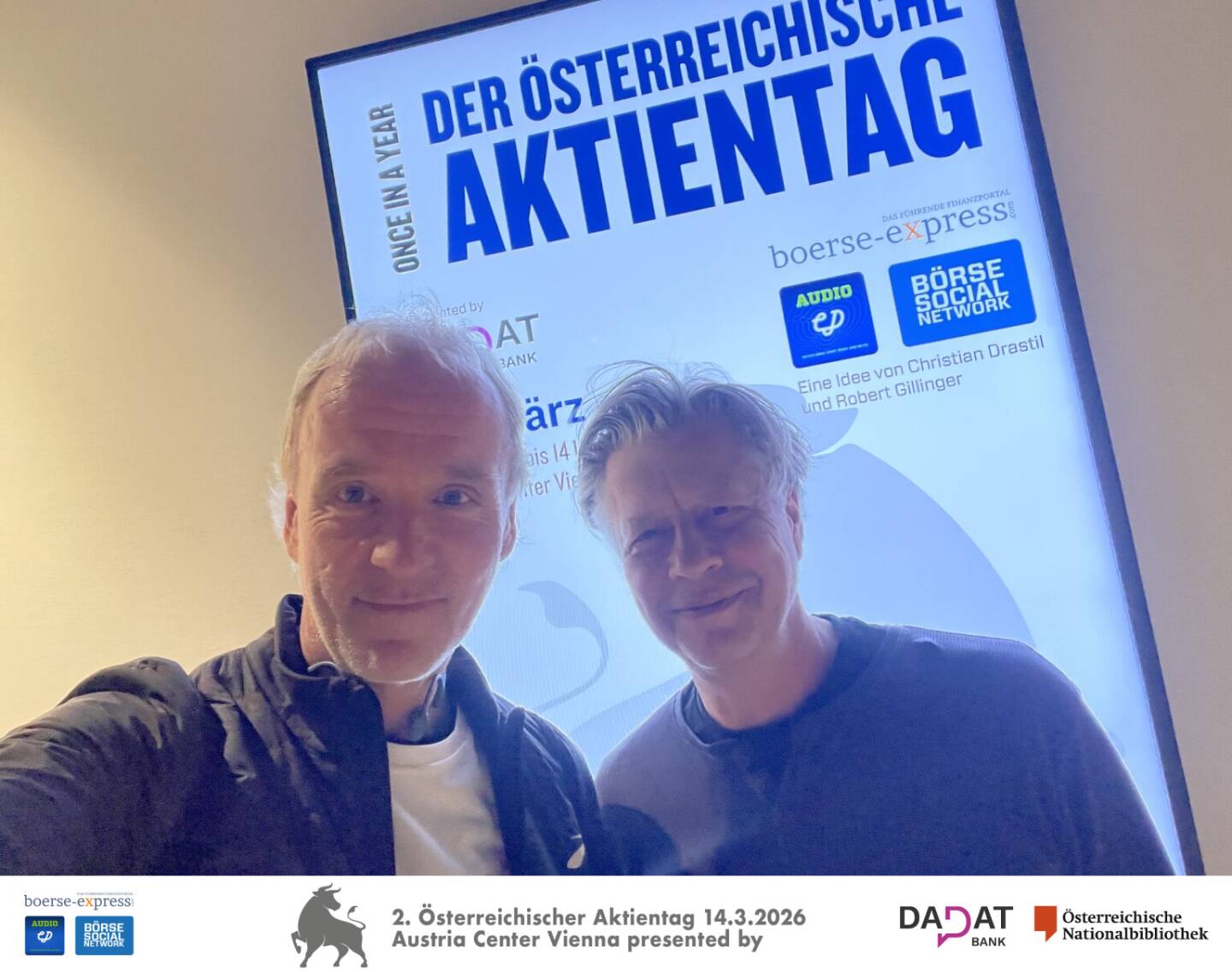 Vor dem Start, am Aufbautag ...