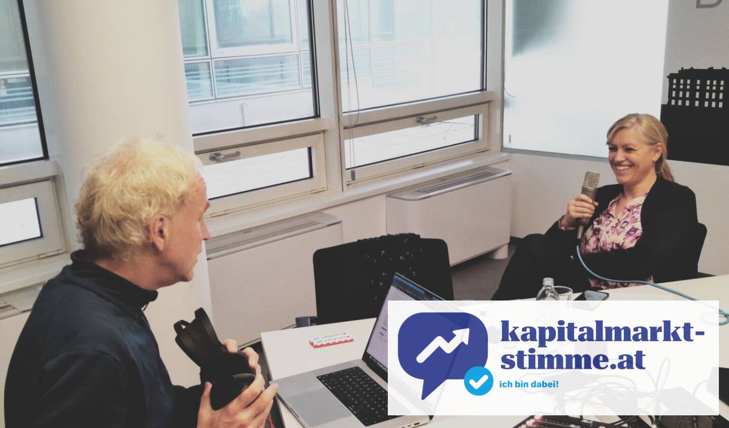 Mit Verena Tanos bei der Strabag Real Estate