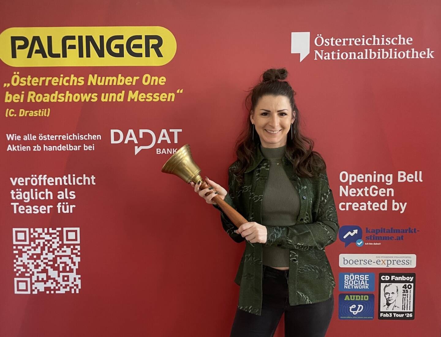 Dorothee Bauer l&auml;utet die Opening Bell f&uuml;r Mittwoch und das hoffentlich entspanntere Q2. Und es darf wieder geheiratet werden, Dorothee ist mit https://www.deliciouswedding.at ein Partner daf&uuml;r
