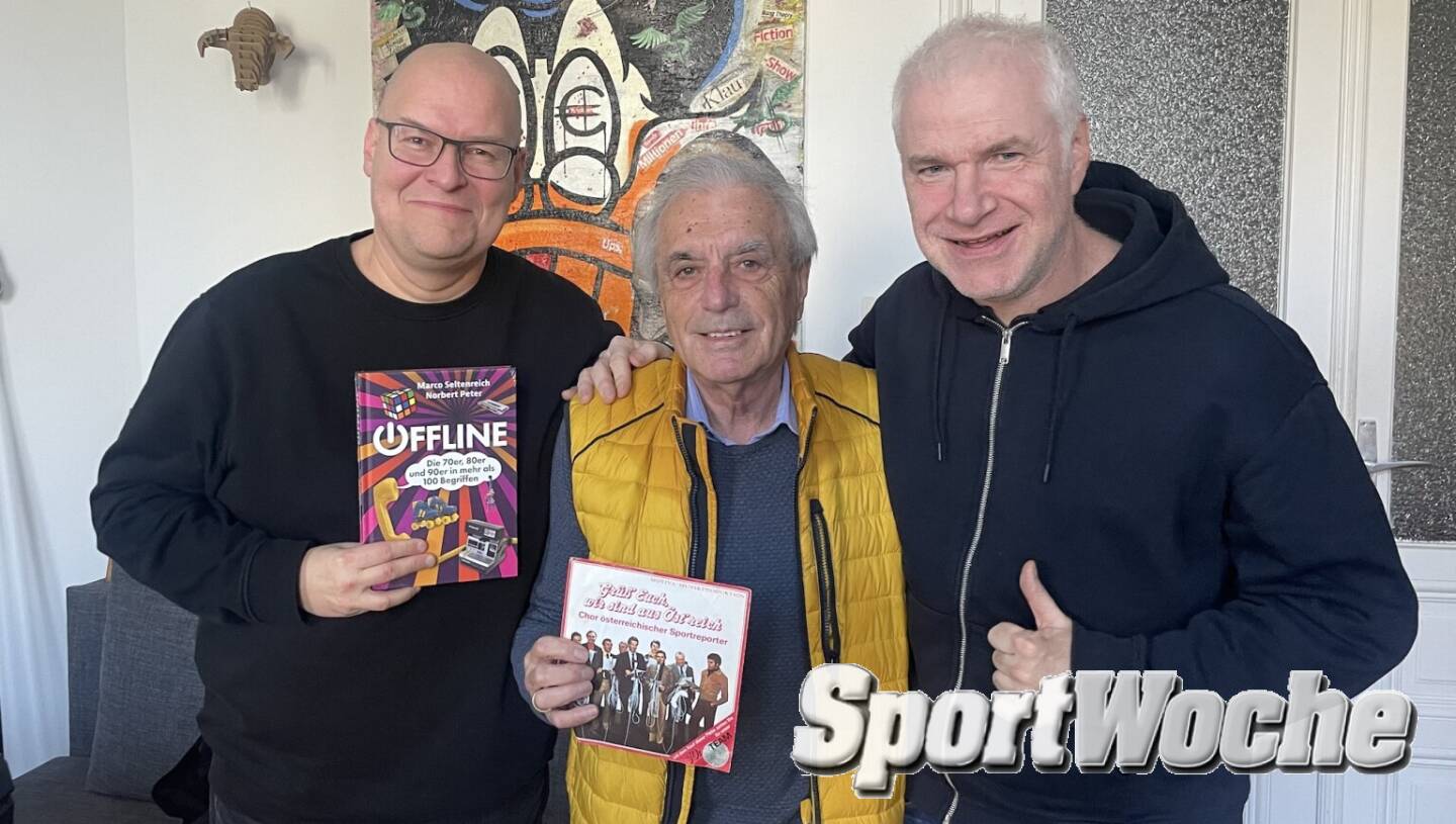 Marco Seltenreich, Hans Huber, Norbert Peter f&uuml;r H&ouml;ren: http://www.audio-cd.at/offline-der-podcast , Folge Gr&uuml;&szlig;' Euch, Wir Sind Aus &Ouml;st'reich 