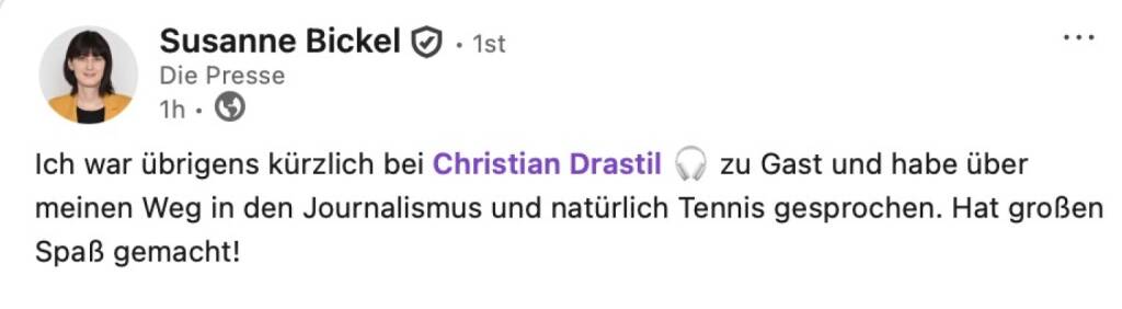 bezogen auf https://audio-cd.at/page/podcast/8542 Susanne Bickel (13.04.2026) 