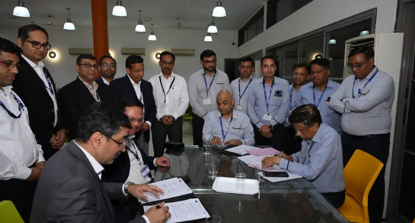 Andritz: Vertragsunterzeichnung f&uuml;r das Pumpspeicherkraftwerk Saidongar-1 Karjat, Fotoquelle: Andritz