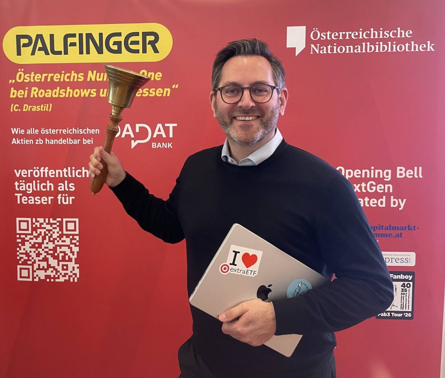 Markus Jordan l&auml;utet die Opening Bell f&uuml;r Montag. Der Monatsbeginn an den B&ouml;rsen ist stets ein beliebter Tag f&uuml;r ETF-Sparpl&auml;ne und der Gr&uuml;nder von extraETF.com ein perfekter Opener daf&uuml;r