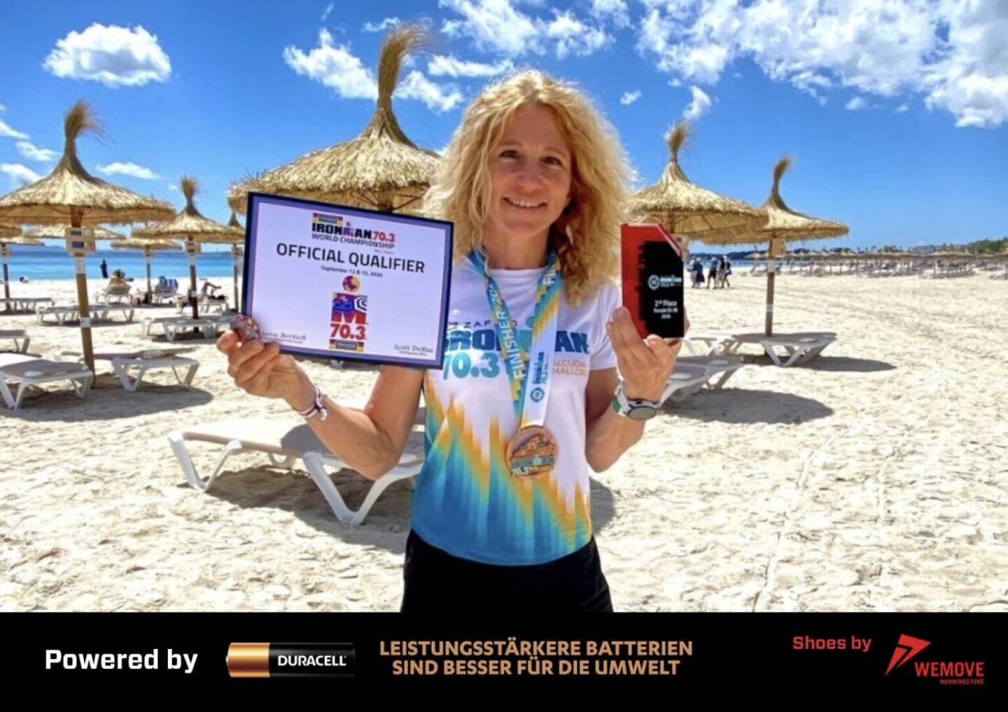 ... das war wohl der Plauderlauf davor. Meine Schwester Doris Kindl hat sich am 9. Mai (Mallorca) f&uuml;r die Triathlon-WM 2026 qualifiziert, was mir ordentlich Respekt abringt