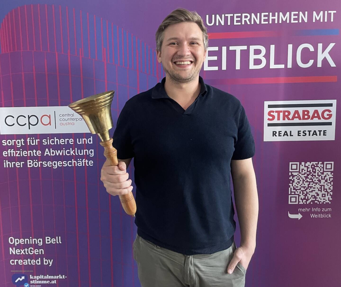 Frederic Esters l&auml;utet die Opening Bell f&uuml;r Montag. Der Chef der YES Investmedia GmbH bastelt gerade an meiner KI-Stimme