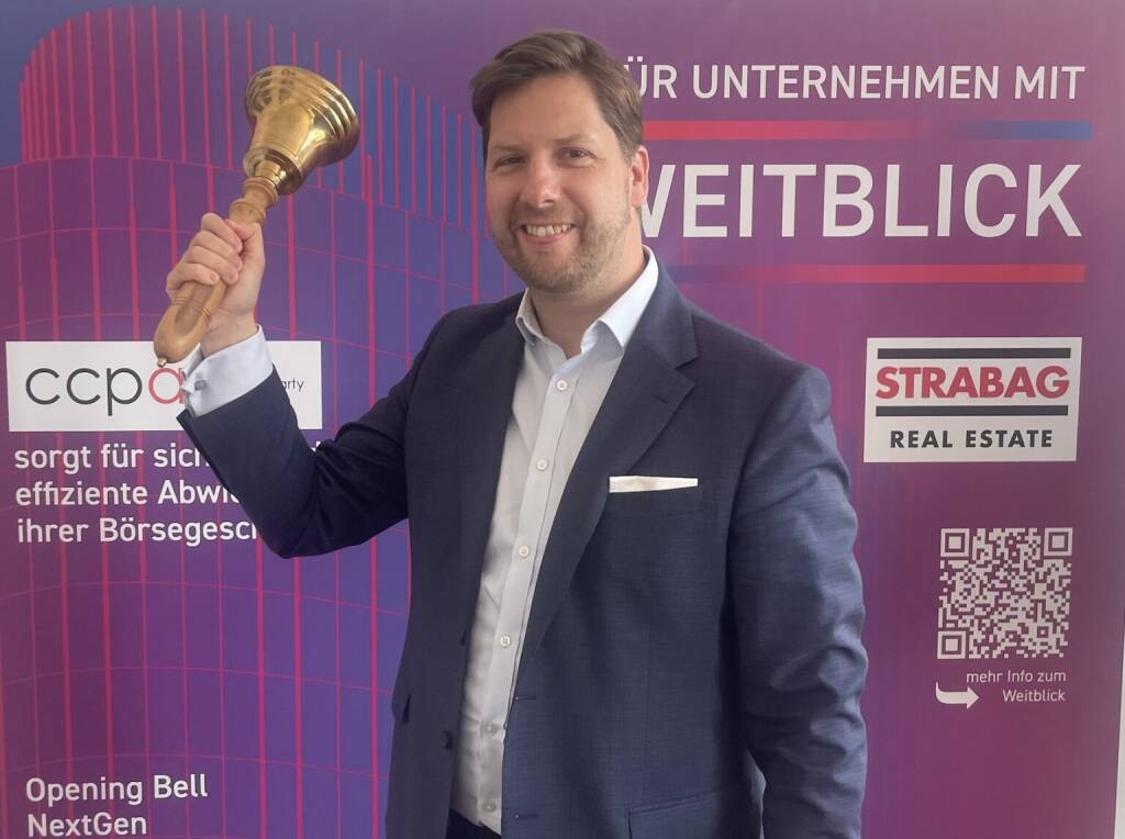 Felix Lamezan-Salins läutet die Opening Bell für Dienstag. Der ehemalige Kabinettschef im Finanzministerium beschäftigt sich mit Stratvice auch mit Kapitalmarkt- und Aktienthemen (02.06.2026) 