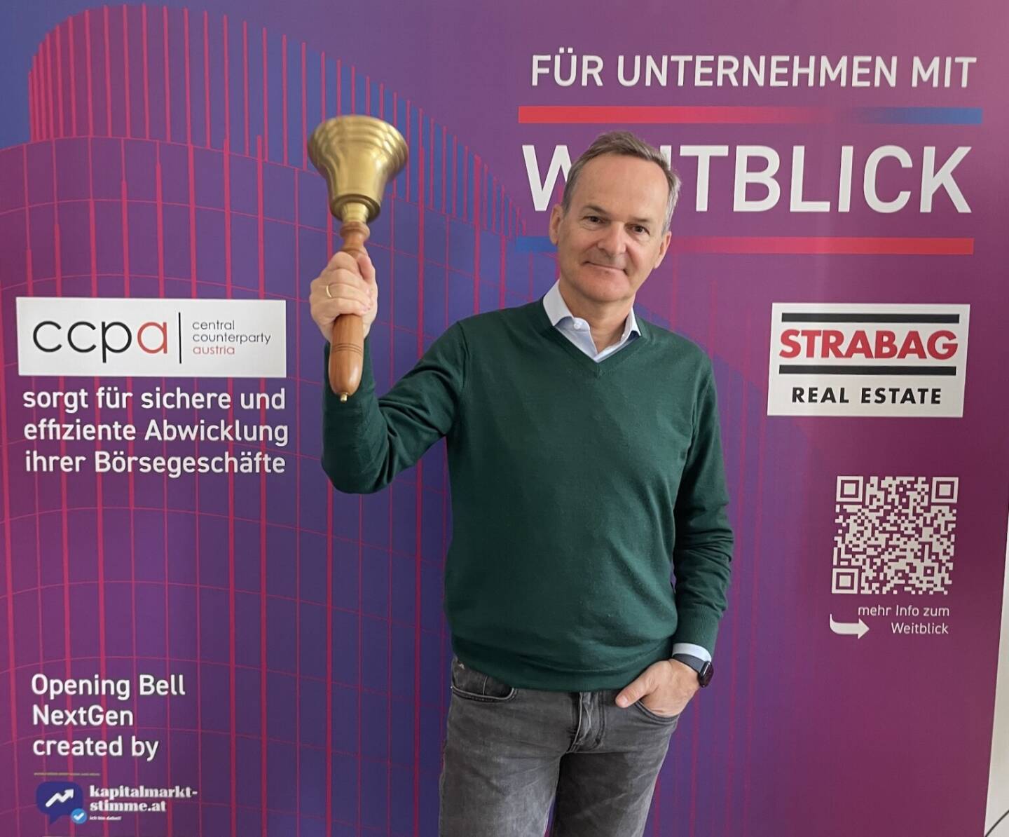 Franz Schellhorn l&auml;utet die Opening Bell f&uuml;r Mittwoch. Heute ist ein B&ouml;rsepeople-Podcast mit dem Leiter der Denkfabrik Agenda Austria live gegangen. Eine Klassenkollegin von ihm in der Schihauptschule St. Gastein war &uuml;brigens eine gewisse Petra Kronberger