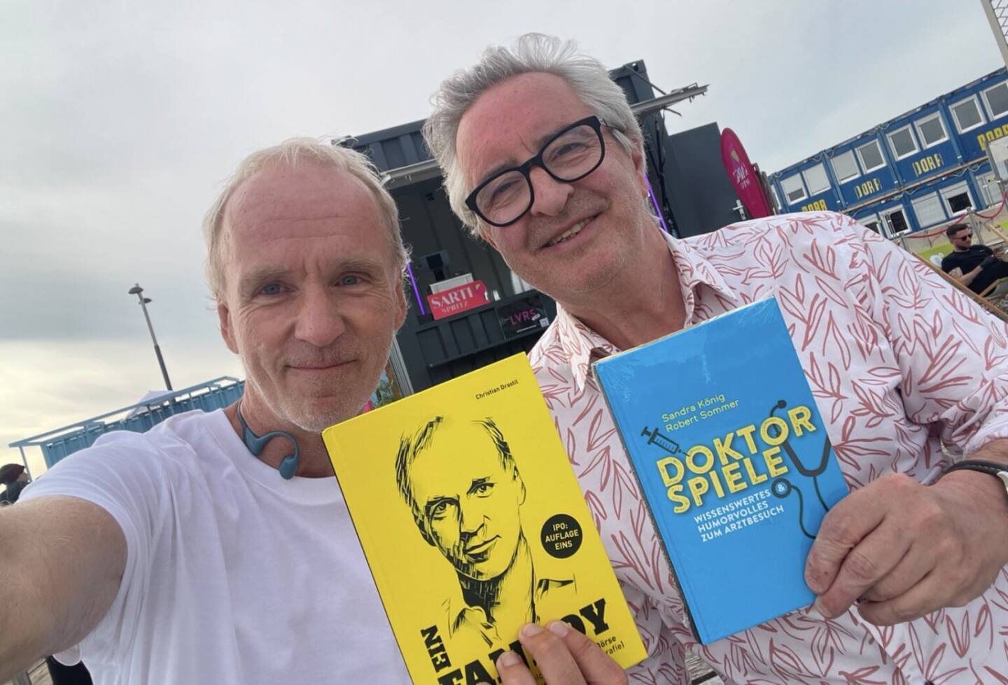 Mit Robert Sommer was zu lesen in der Seestadt