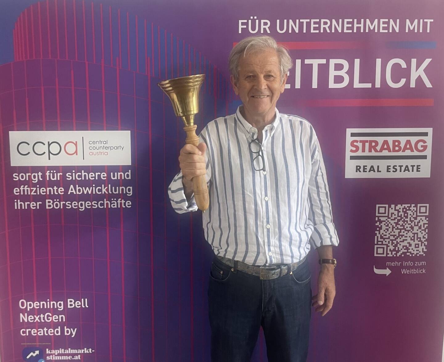 Eduard Zehetner l&auml;utet die Opening Bell f&uuml;r Dienstag. Der Hall of Famer des &Ouml;sterreichischen Kapitalmarkts (Telekom Austria, RHI, Immofinanz Immoeast) l&auml;sst die Finanzmarktszene herzlichst gr&uuml;ssen