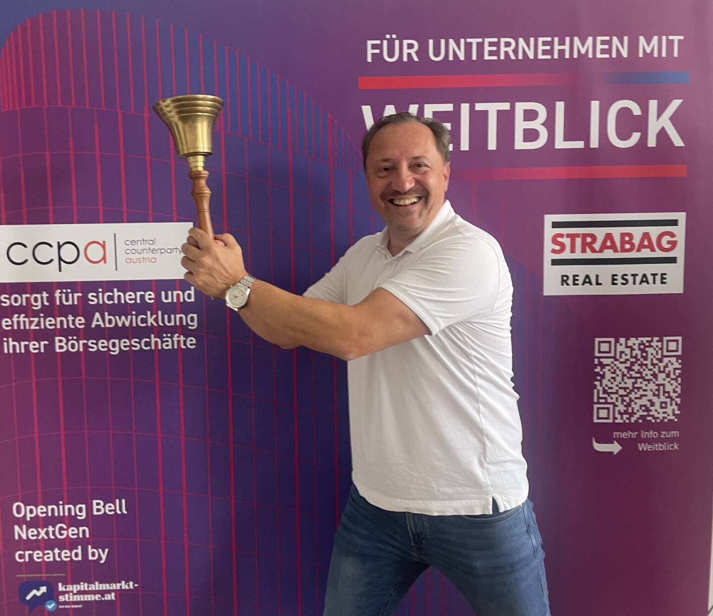 Mirko Lukic l&auml;utet die Opening Bell f&uuml;r Dienstag. Der Ex-H&auml;ndler freut sich nat&uuml;rlich &uuml;ber Marktphasen wie diese und er wird auch beim n&auml;chsten Song unter audio-cd.at/music als Vocal Performer dabei sein