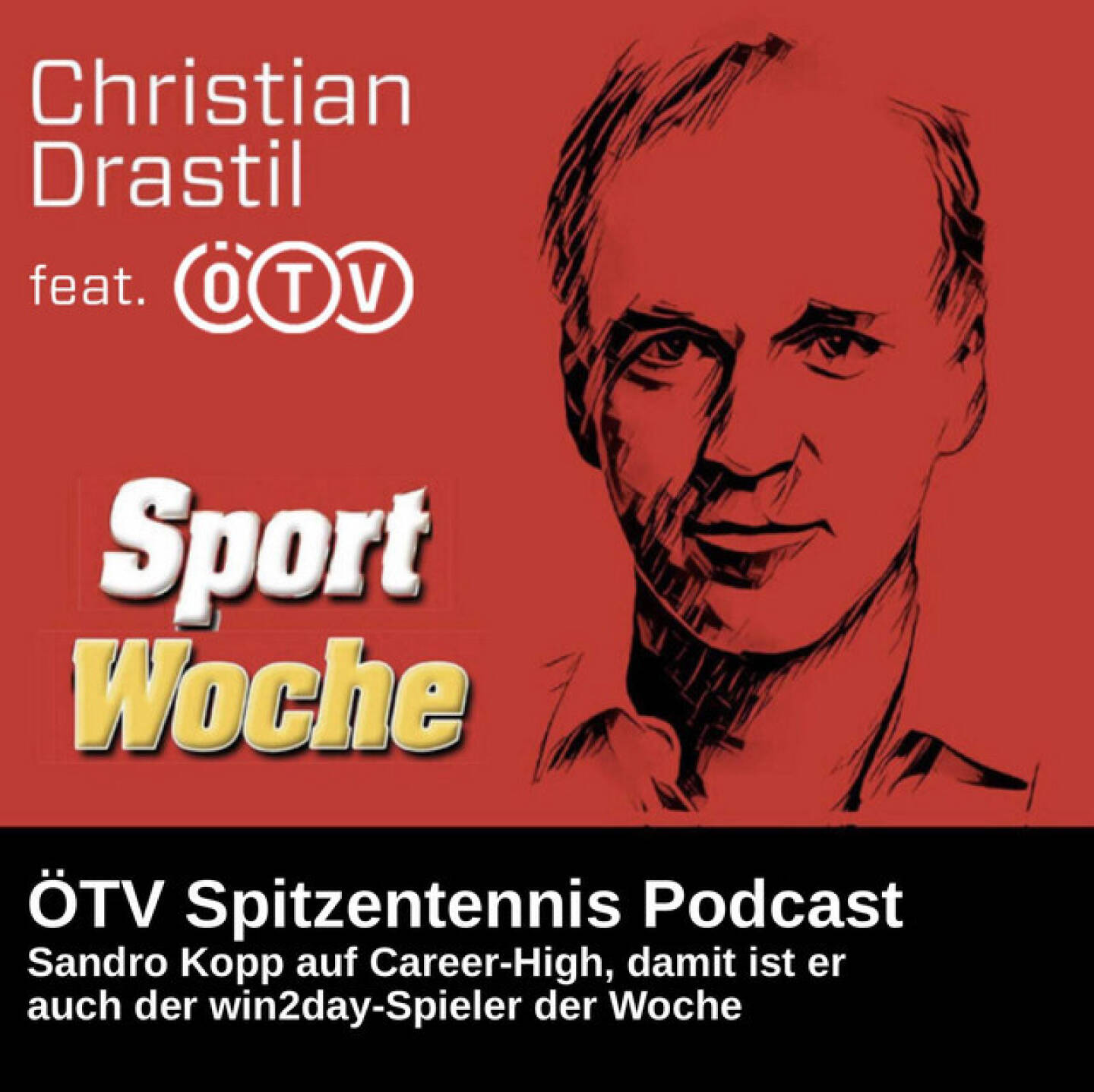 https://open.spotify.com/episode/0naQanBbAP42t3NSDy4eMn
SportWoche &Ouml;TV-Spitzentennis Podcast: Sandro Kopp auf Career-High, damit ist er auch der win2day-Spieler der Woche - <p>Woche 26 ist Halbjahr und direkt vor Wimbledon und mittendrin noch immer die Fussball-WM, die im TV leichter verf&uuml;gbar ist als Wimbledon. Zum gemischten Ranking WTA und ATP gibt es ein Update, wie schon in Woche 24 ist auch in Woche 26 Sandro Kopp der win2day-Spieler der Woche, dies untermauert mit neuem Career-High.<br>
<br>
SportWoche &Ouml;TV-&Ouml; Top10 seit J&auml;nner unver&auml;ndert zusammengesetzt: Julia Grabher, Sinja Kraus, Anastasia Potapova und Lili Tagger (alphabetische Reihenfolge) bei den Damen sowie Sandro Kopp, Filip Misolic, Lukas Neumayer, Sebastian Ofner, Jurij Rodionov und Joel Schw&auml;rzler bei den Herren sind WTA/ATP-&uuml;bergreifend die Top10 aktuell. In welcher Reihenfolge, das wird im Podcast verraten. <br>
<br>
WM-Song: <a href=http://www.audio-cd.at/music target=_blank>http://www.audio-cd.at/music</a><br>
<a href=https://mumak.me target=_blank>https://mumak.me</a><br>
<a href=https://www.win2day.at target=_blank>https://www.win2day.at</a><br>
<br>
<a href=https://www.audio-cd.at/oetv-spitzentennis target=_blank>https://www.audio-cd.at/oetv-spitzentennis</a><br>
<a href=http://www.sportgeschichte.at/oetv target=_blank>http://www.sportgeschichte.at/oetv</a><br>
Inside In, der &Ouml;TV-Podcast: <a href=https://open.spotify.com/show/7KNsgeD8XyXTsAgCFKfI7Y target=_blank>https://open.spotify.com/show/7KNsgeD8XyXTsAgCFKfI7Y</a> <br>
<a href=https://www.oetv.at target=_blank>https://www.oetv.at</a><br>
Quelle Rankings: Live-Rankings von live-tennis.eu<br>
<br>
Die Marke, Patent, Rechte und das Archiv der SportWoche wurden 2017 von Christian Drastil Comm. erworben, Mehr unter <a href=http://www.sportgeschichte.at target=_blank>http://www.sportgeschichte.at</a> . Der neue SportWoche Podcast ist eingebettet in &bdquo; Wiener B&ouml;rse, Sport, Musik (und mehr)&ldquo; auf <a href=http://www.audio-cd.at target=_blank>http://www.audio-cd.at</a>  und erscheint, wie es in Name SportWoche auch drinsteckt, w&ouml;chentlich. Bewertungen bei Spotify oder Apple machen mir Freude: <a href=http://www.audio-cd.at/spotify target=_blank>http://www.audio-cd.at/spotify</a> , <a href=http://www.audio-cd.at/apple target=_blank>http://www.audio-cd.at/apple</a> . </p>
