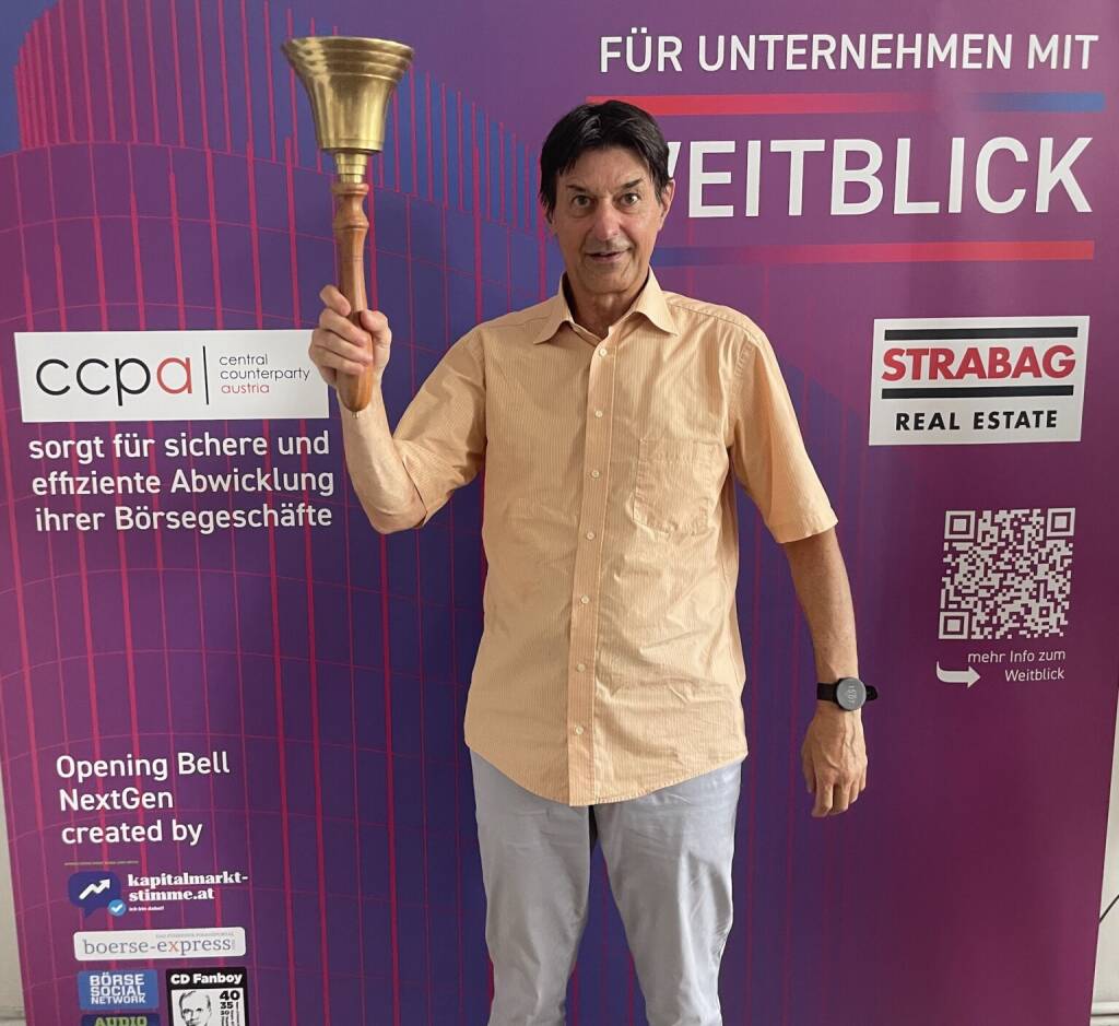 Peter Brezinschek läutet die Opening Bell für Donnerstag. Ein gut gelaunter Podcast mit dem langjährigen Chefanalysten und damaligen Gründer von Raiffeisen Research ist heute live gegangen  (02.07.2026) 