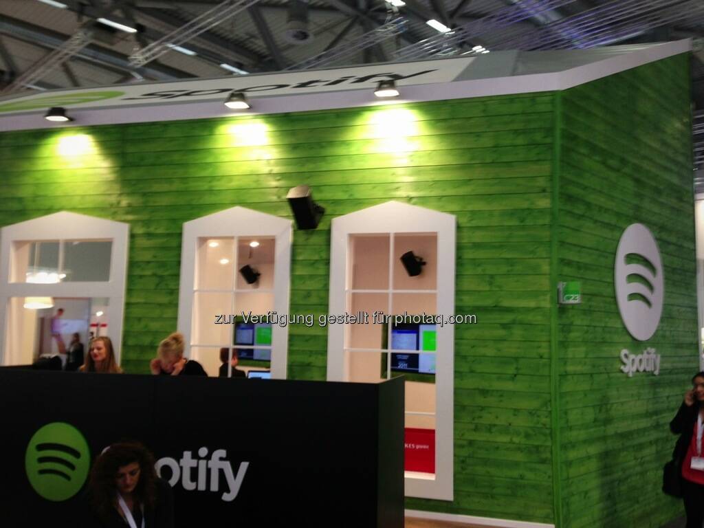 Dmexco Köln 2013: Spotify (19.09.2013) 