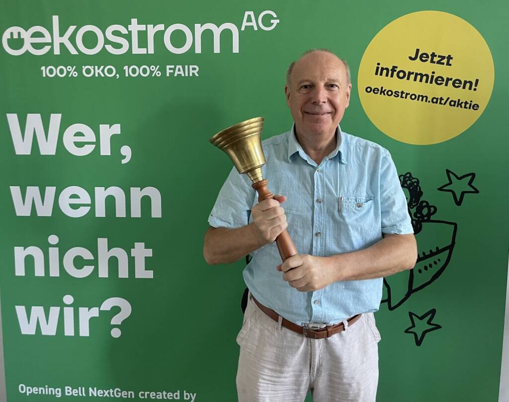 Hans Wanovits läutet die Opening Bell für Dienstag. Er ist seit 1985 am Wiener Kapitalmarkt präsent, früher als Börsenmakler, jetzt mit Blue Rock Capital und er organisiert uns heuer bereits den 34. Barrique de Beurse (04.08.2026) 