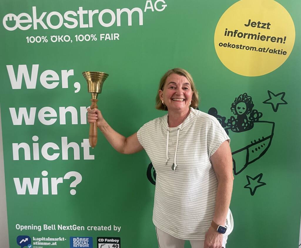Julia Kistner läutet die Opening Bell für Freitag. Am Sonntag bin ich ihr Gast in ihrem Geldmeisterin-Podcast. Es ist eine gut gelaunte Folge geworden
 (07.08.2026) 